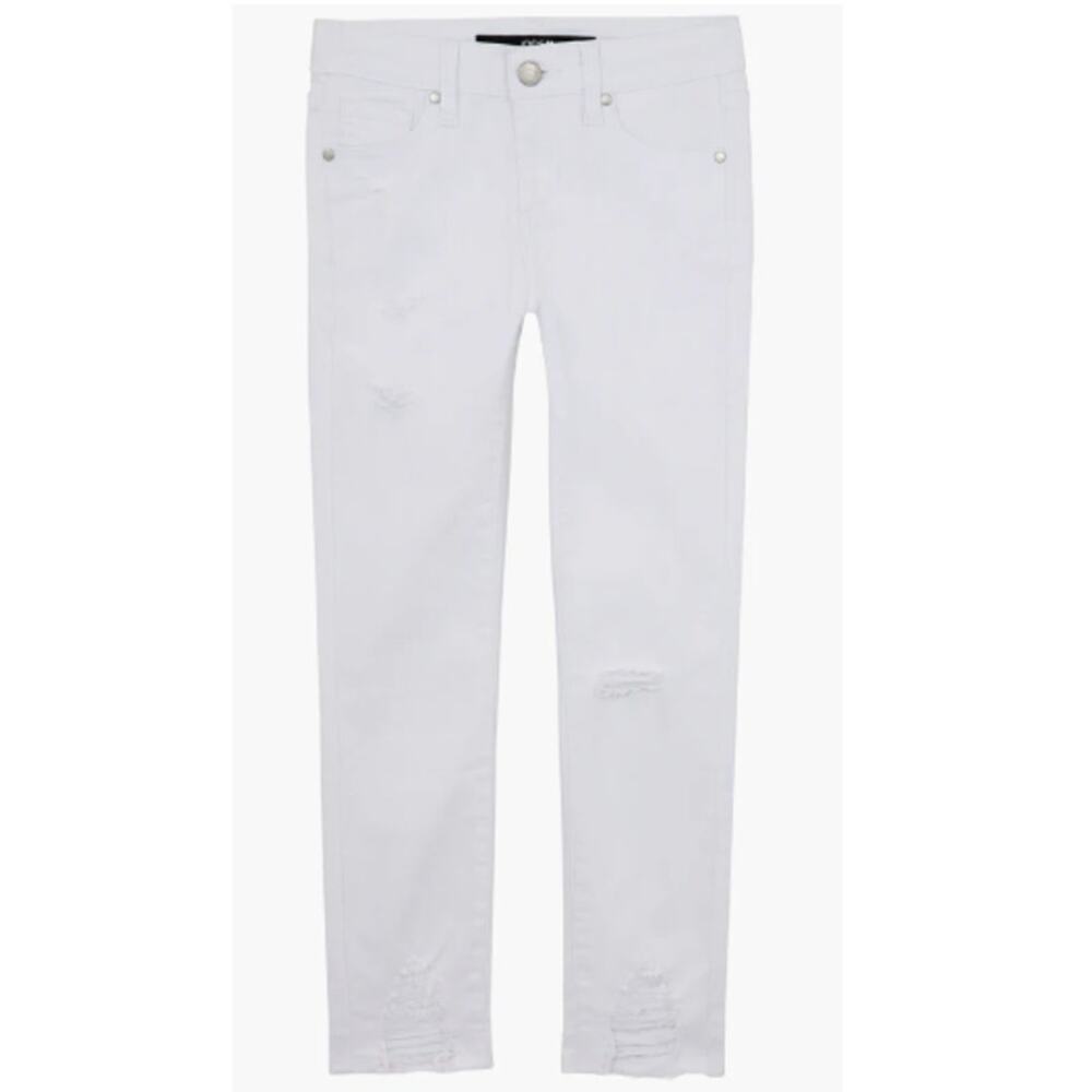 Joe's Kids' Girls White The Markie Ankle Skinny Jeans Size 16